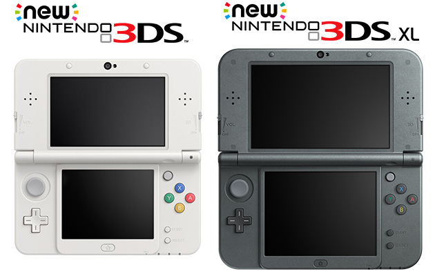 new 3ds and new 3ds xl