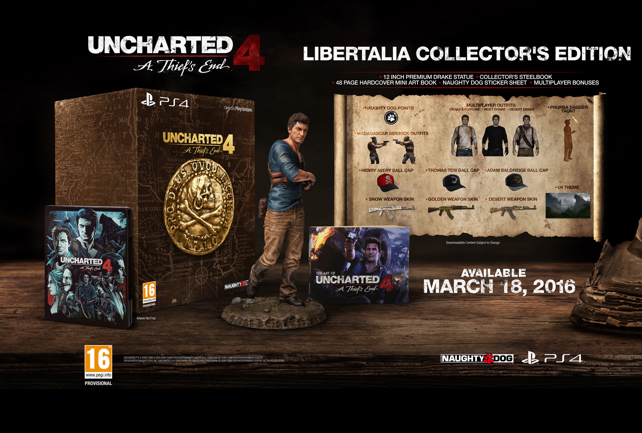 Uncharted 4 collectors edition