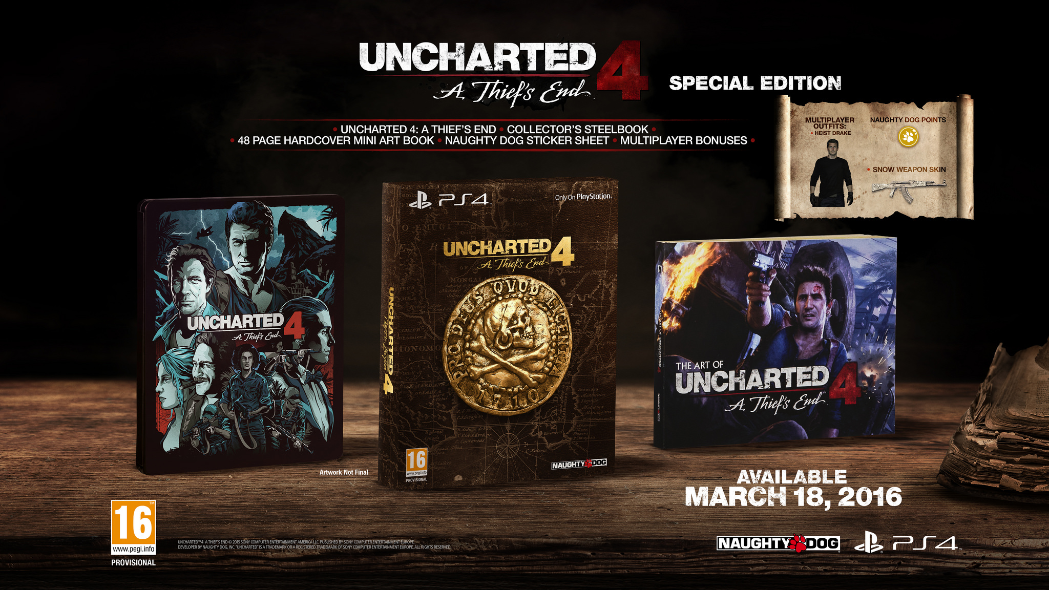 Uncharted 4 special edition