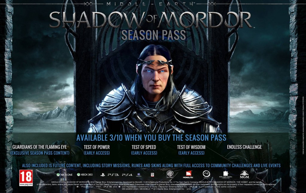 middle earth shadow of mordor trials of war
