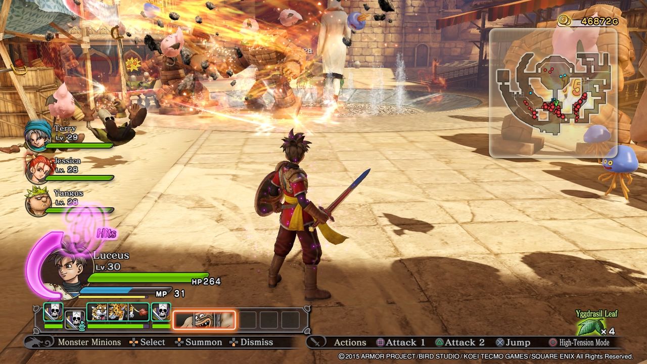 Dragon Quest Heroes review 1