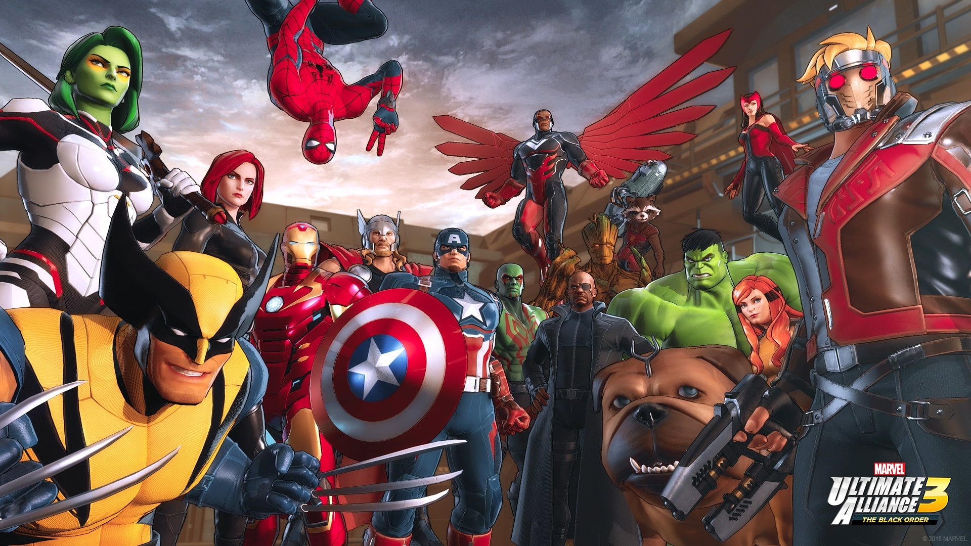 Marvel ultimate alliance 3 обзор