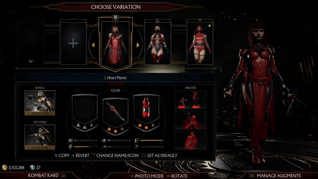 Lutadoras de Mortal Kombat 11 recebem skins klássicas